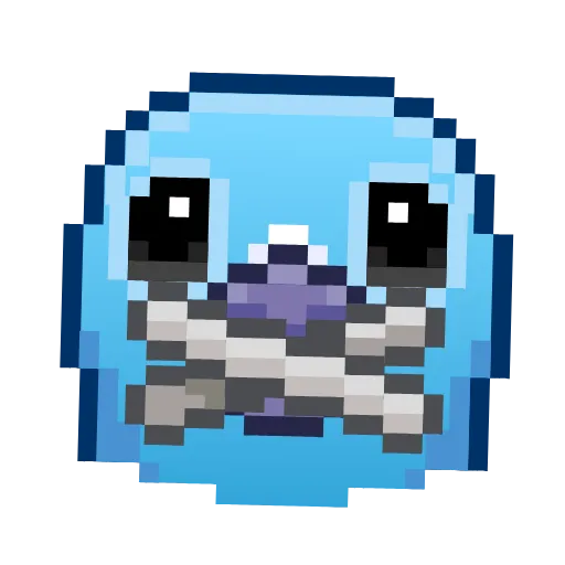 🤐 Эмодзи «Pixel Pigeon Emoji» для Telegram