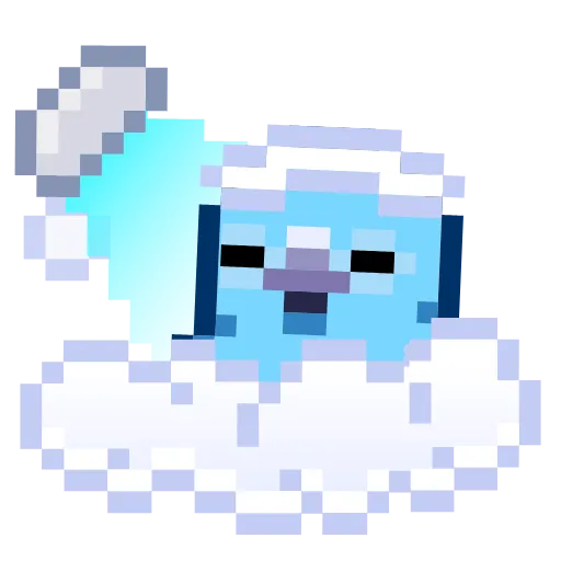 🛁 Эмодзи «Pixel Pigeon Emoji» для Telegram