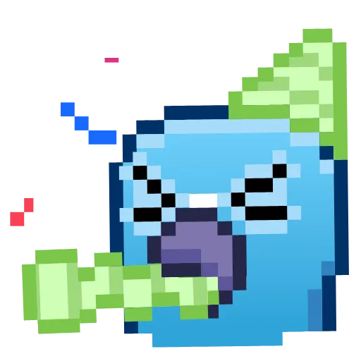 🥳 Эмодзи «Pixel Pigeon Emoji» для Telegram