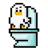 🚽 Эмодзи «Pixel Planet» для Telegram