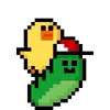 🐛 Эмодзи «Pixel Planet» для Telegram