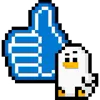 👍 Эмодзи «Pixel Planet» для Telegram