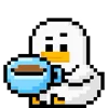 ☕️ Эмодзи «Pixel Planet» для Telegram