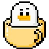 ☕️ Эмодзи «Pixel Planet» для Telegram