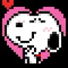 ❤️ Эмодзи «() Pixel Snoopy» для Telegram