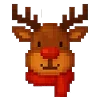🦌 Эмодзи «Pixelwinter» для Telegram
