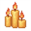 🕯 Эмодзи «Pixelwinter» для Telegram