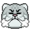 😤 Эмодзи «Pixel Emojis» для Telegram