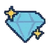 💎 Эмодзи «❤ Набор эмоджи с пиксельными смайликами» для Telegram
