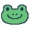 🐸 Эмодзи «❤ Набор эмоджи с пиксельными смайликами» для Telegram
