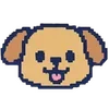 🐶 Эмодзи «❤ Набор эмоджи с пиксельными смайликами» для Telegram
