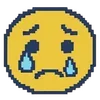 😢 Эмодзи «❤ Набор эмоджи с пиксельными смайликами» для Telegram