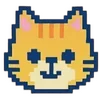 🐱 Эмодзи «❤ Набор эмоджи с пиксельными смайликами» для Telegram
