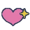 💖 Эмодзи «❤ Набор эмоджи с пиксельными смайликами» для Telegram