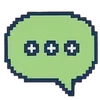 💬 Эмодзи «❤ Набор эмоджи с пиксельными смайликами» для Telegram