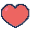 ❤️ Эмодзи «❤ Набор эмоджи с пиксельными смайликами» для Telegram