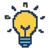💡 Эмодзи «❤ Набор эмоджи с пиксельными смайликами» для Telegram