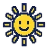 ☀️ Эмодзи «❤ Набор эмоджи с пиксельными смайликами» для Telegram