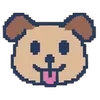 🐶 Эмодзи «❤ Набор эмоджи с пиксельными смайликами» для Telegram