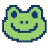 🐸 Эмодзи «❤ Набор эмоджи с пиксельными смайликами» для Telegram