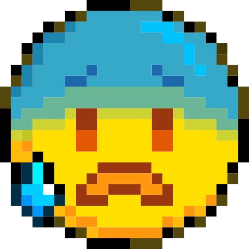 😰 Эмодзи «Pixelated Emoji» для Telegram