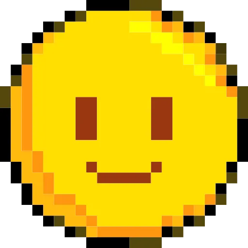 🙂 Эмодзи «Pixelated Emoji» для Telegram