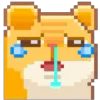 🐹 Эмодзи «() Pixelated Ham» для Telegram