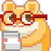 🐹 Эмодзи «() Pixelated Ham» для Telegram