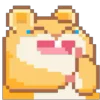 🐹 Эмодзи «() Pixelated Ham» для Telegram