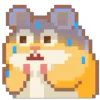 🐹 Эмодзи «() Pixelated Ham» для Telegram