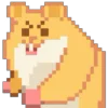 🐹 Эмодзи «() Pixelated Ham» для Telegram