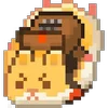 🐹 Эмодзи «() Pixelated Ham» для Telegram