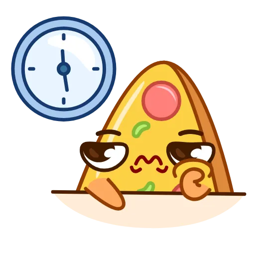🕐 Эмодзи «Pizza» для Telegram