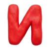 ⭐️ Эмодзи «Пластилиновый шрифт» для Telegram