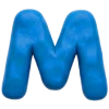 ⭐️ Эмодзи «Пластилиновый шрифт» для Telegram