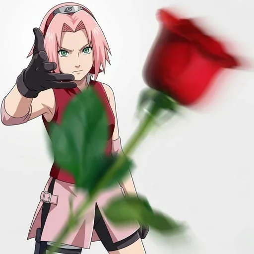 ✨ Стикер «Anime Roses» для Telegram