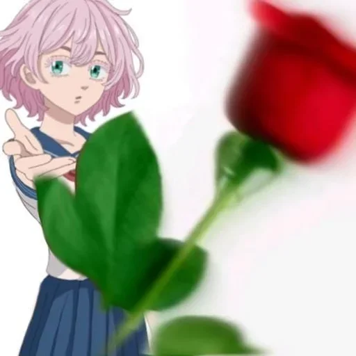 ✨ Стикер «Anime Roses» для Telegram
