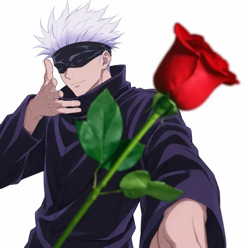 ✨ Стикер «Anime Roses» для Telegram
