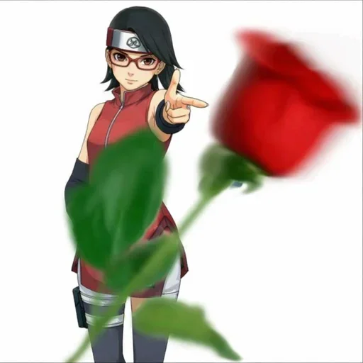 ✨ Стикер «Anime Roses» для Telegram