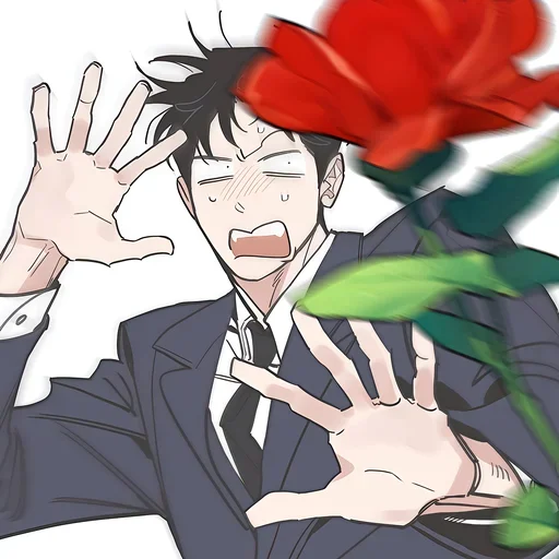 ✨ Стикер «Anime Roses» для Telegram