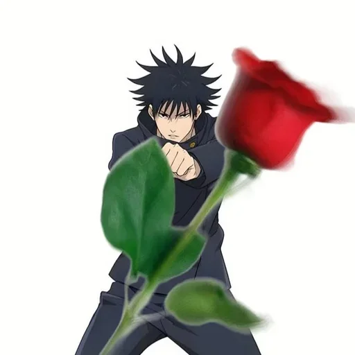✨ Стикер «Anime Roses» для Telegram