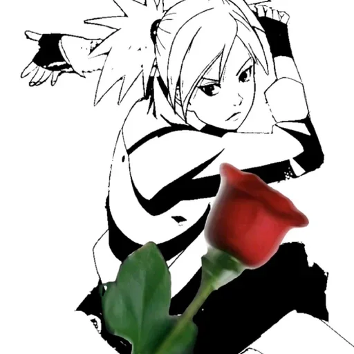 ✨ Стикер «Anime Roses» для Telegram