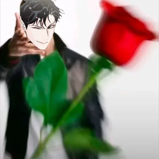 ✨ Стикер «Anime Roses» для Telegram