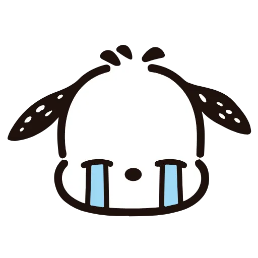 😭 Эмодзи «Pochakko» для Telegram