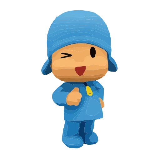 ❤️ Эмодзи «Pocoyo» для Telegram
