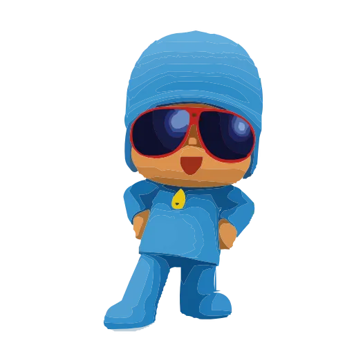 ❤️ Эмодзи «Pocoyo» для Telegram