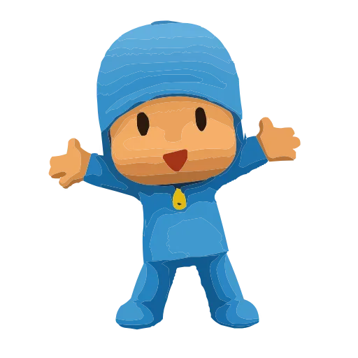 ❤️ Эмодзи «Pocoyo» для Telegram