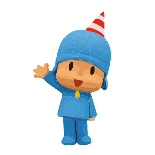 ❤️ Эмодзи «Pocoyo» для Telegram