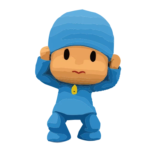 ❤️ Эмодзи «Pocoyo» для Telegram