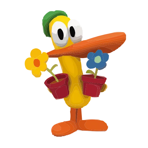 ❤️ Эмодзи «Pocoyo» для Telegram